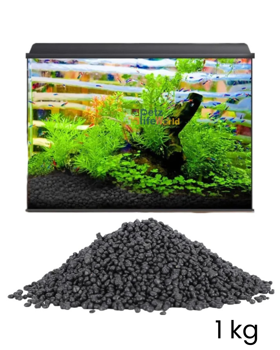 VAYINATO Black Valcano Mineral Rich Aquarium Soil | Clear Water | Plant Growth