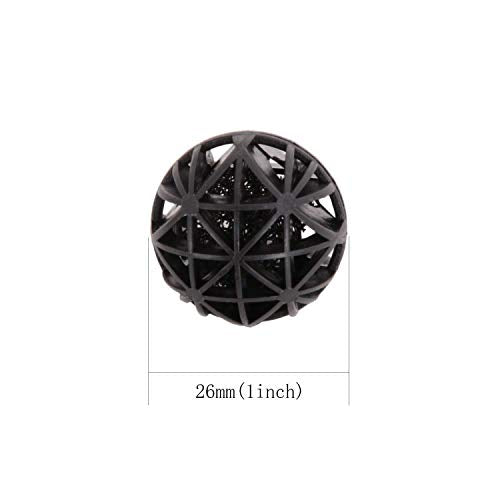Petzlifeworld Aquarium Fish Tank Filter Media Kits for Canister Filter, Top Filters (25 Pcs Bio Balls (1 Inch))