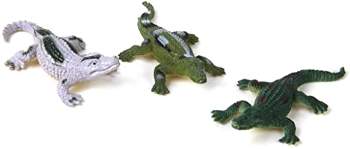 Petzlifeworld Funny Creative Fish Tank Aquarium Fashion Ornament Decor (Pack of 5 - Random Color) (Crocodile)