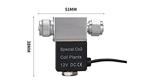 Wyin Aquarium Spare Co2 Solenoid Valve