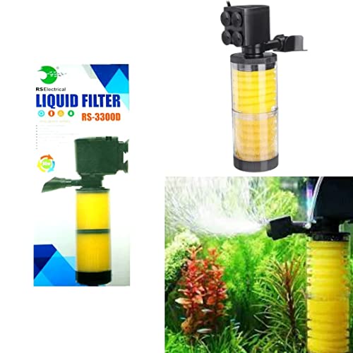 RS Electricals Liquid 2 Layer Sponge Internal Filter (RS-3300D|30W |1800L/H)
