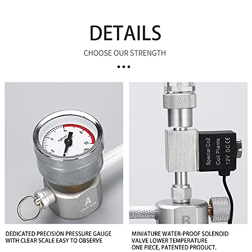 Wyin Aquarium Spare Co2 Solenoid Valve
