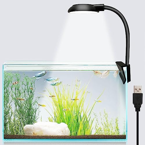 Sobo Ultra Thin Mini Clip Lamp WRGB Light for Nano Tank and Fish