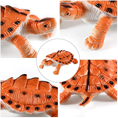 Petzlifeworld Funny Creative Fish Tank Aquarium Fashion Ornament Decor (Pack of 5 - Random Color) (Turtle)