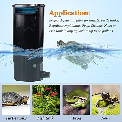 SOBO WP-208H Aquarium Hang On Filter | Power : 5W | Flow : 500 L/H