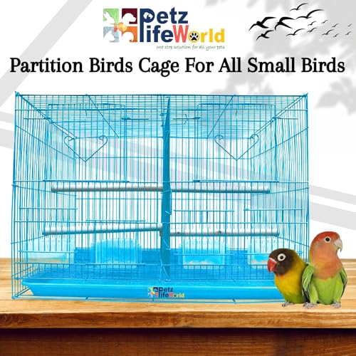 High Quality Powder Coated Rustproof 2 Feet Birds Partition Cage