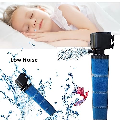 Petzlifeworld Aquarium Liquid Internal Filter for Aquarium Fish Tank | Suitable for Fresh Water and Sea Water Appliances (BL-7500F | Power : 35W | Output : 1500L/H | Suitable for 4 Feet Tank)
