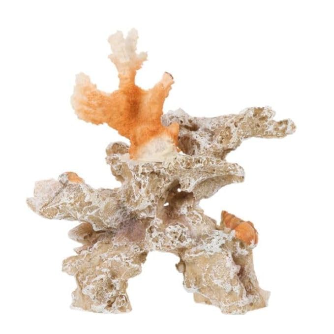 Petzlifeworld Fish Tank Corel Ornaments, Artificial Corel Ornament Decoration Ocean Stone Corel Real Underwater