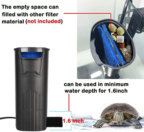SOBO WP-208H Aquarium Hang On Filter | Power : 5W | Flow : 500 L/H