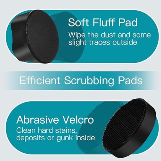 PetzLifeworld Mini Magnetic Aquarium Fish Tank Algae Glass Cleaner Scrubber | Suitable for 6-8 MM Thickness Glass | Colour May Varry (Blue)