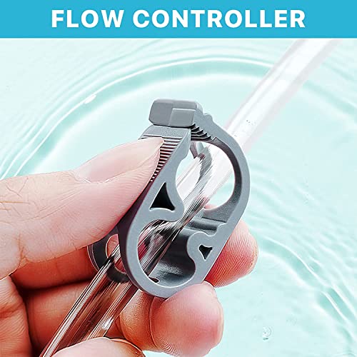 Nepall Fish Tank Cleaner&Aquarium Water Changer Siphon With A Thinner Water Tubing. Perfect For Cleaning Small Fish Tanks,Gravel Vacuum For Aquarium (Green)
