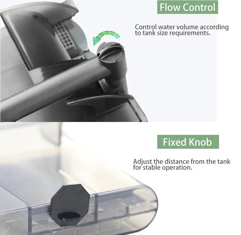 Sunsun HBL-301 Aquarium Hang On Filter | Power : 2W | Flow : 300L/H