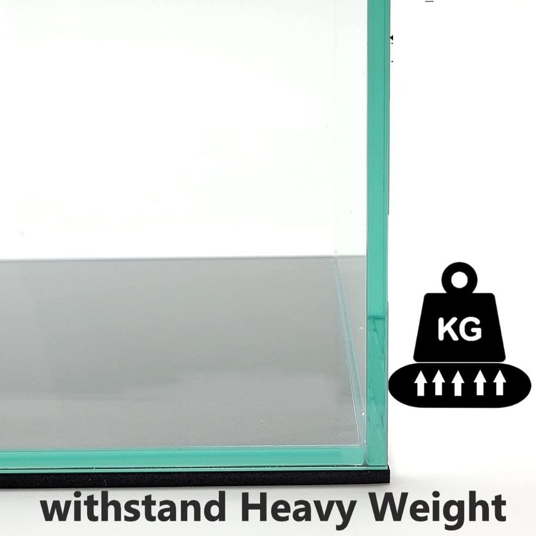 Petzlifeworld Heavy-Duty Aquarium Rubber Mat for Fish Tank Base Safety โ Water Resistant, Shock Absorbing & Easy to Trim/ 6mm