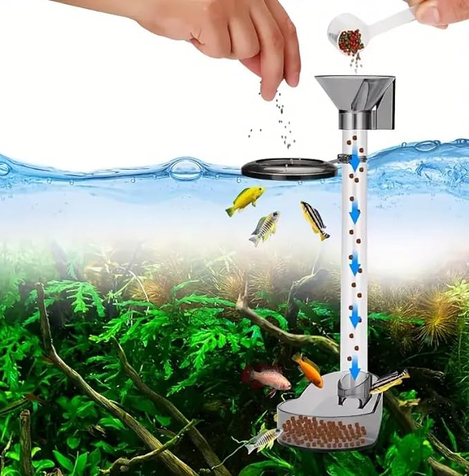 Aquarium Fish Tank 2 in 1 Muti Function Floating and Sinking Aquarium Fish and Shrimp Food Feeder