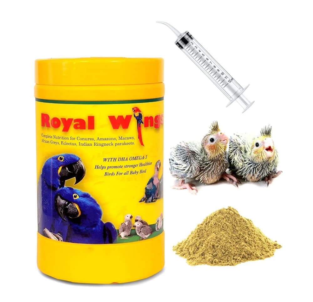 Star Farms Royal Wings Hand Feeding Formula With Hand feeding syringe