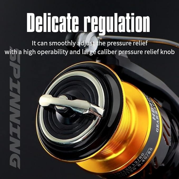 Petzlifeworld ZP-500 High Speed Spinning Fishing Reel | Ultra Smooth Bearings | Lightweight Composite Body | Aluminum Spool | Freshwater & Saltwater Fishing Reel