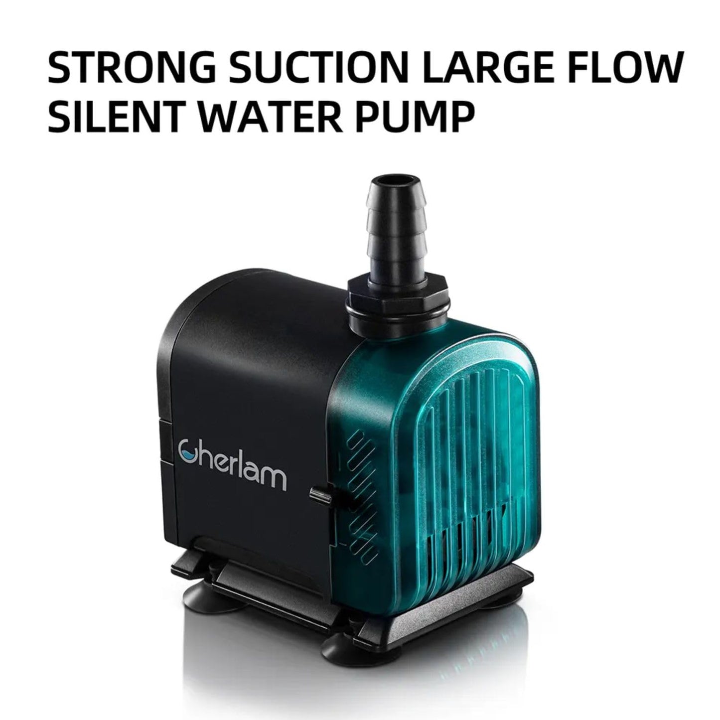 Cherlam Silent Aquarium Submersible Water Pump for Fish Tank & Pond