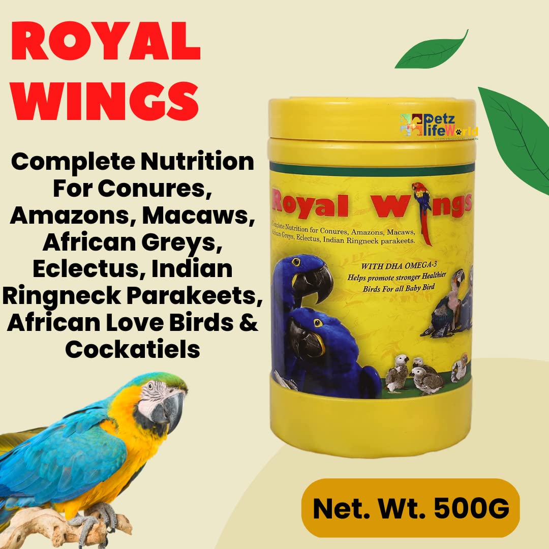 Star Farms Royal Wings Hand Feeding Formula With Hand feeding syringe