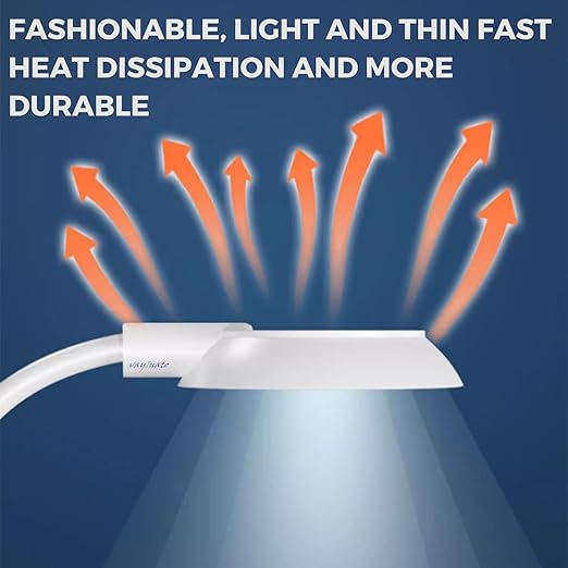 Petzlifeworld (YC-P001S 5 Watts WRGB Ultra Thin Mini Clip Lamp Light with External Control Switch for Nano Tank and Fish Bowl | White | USB Connection | 360° Flexible | Splash Proof