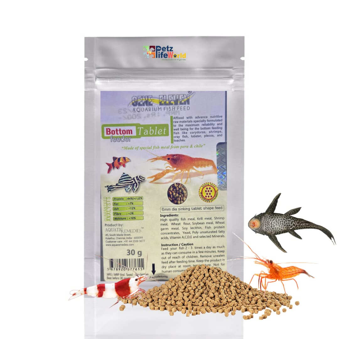 Feeder Fish Petco Aquatic Remedies Gene Eleven Bottom Tablet