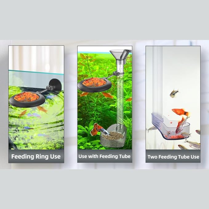 Aquarium Fish Tank 2 in 1 Muti Function Floating and Sinking Aquarium Fish and Shrimp Food Feeder
