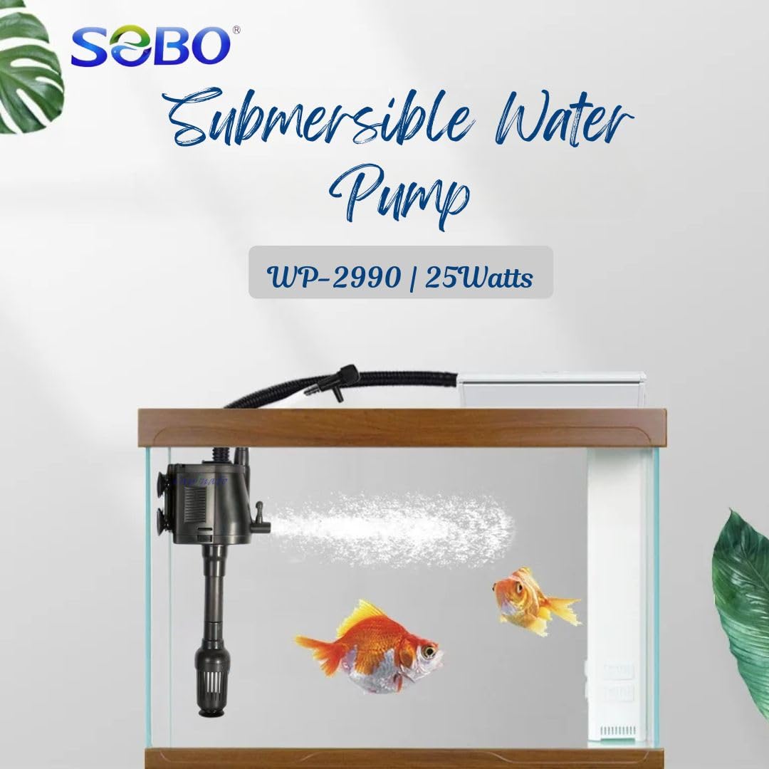 Sobo Aquarium Power Head Multifunction Submersible Pump