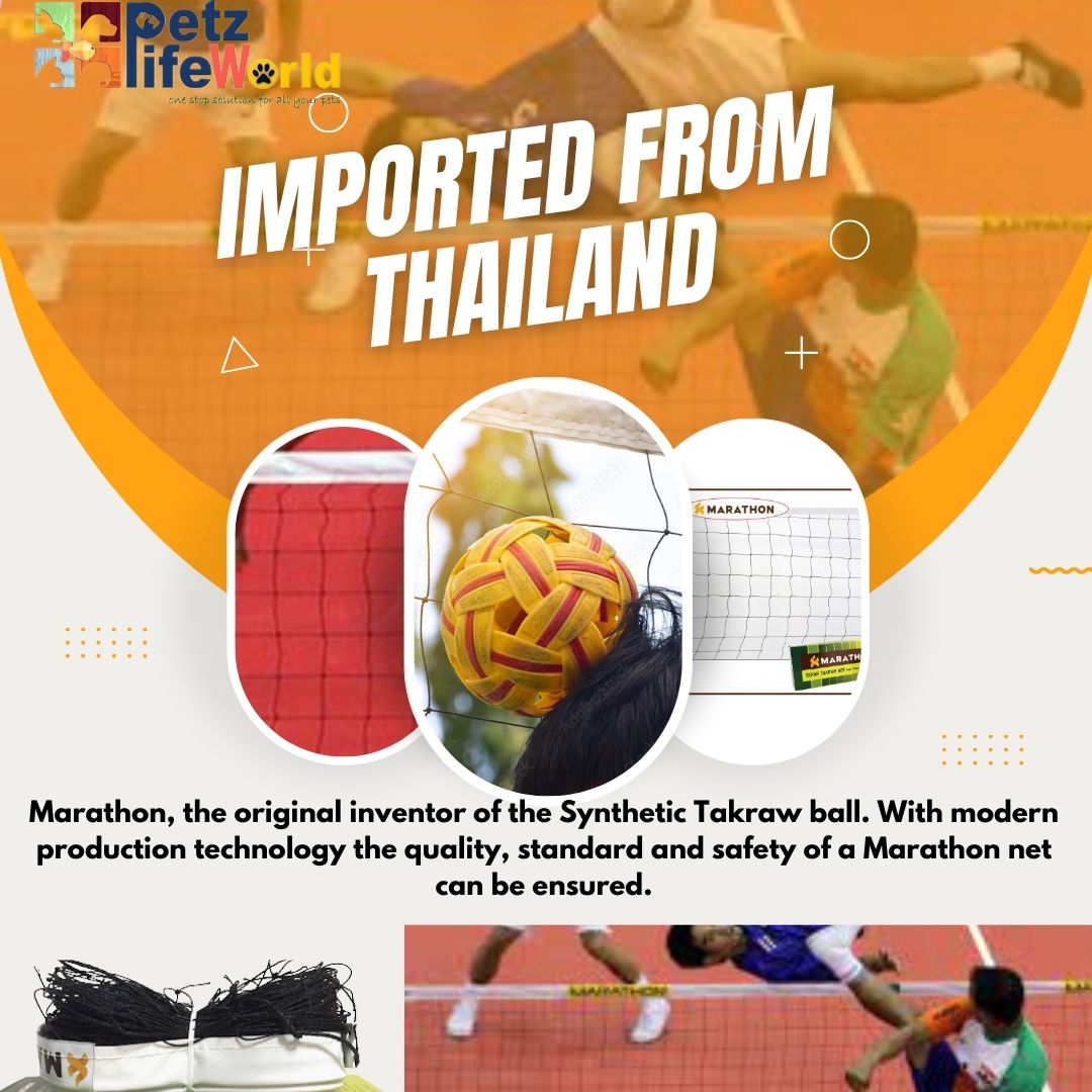 Marathon Sepaktakraw Training Net MN-701 | Imported From Thailand | Approved By ISTAF