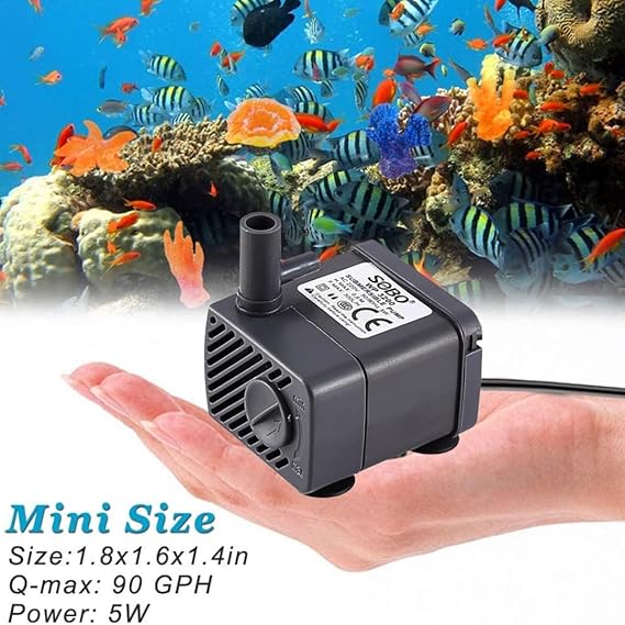 SOBO WP Series Aquarium Energy Saving Submersible Pump