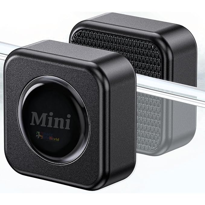 Petzlifeworld Aquarium (Black) Mini Square Magnetic Brush Fish Tank Glass Cleaner | Suitable for 6-8 MM Thickness Glass