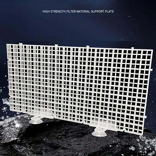 Aquarium White Divider Sheet Breeding Separation Aquarium White Clip | Partition Fish Tank Isolation Suction Cup Clip