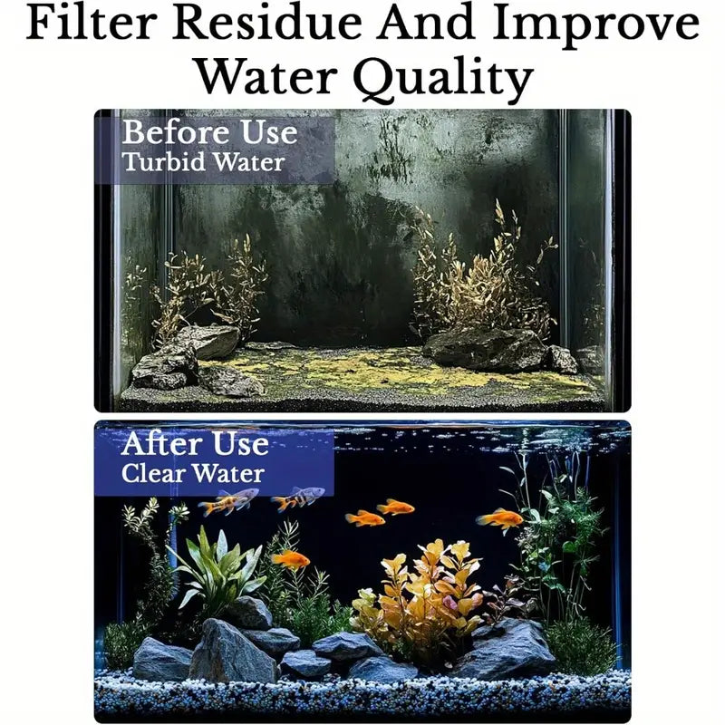 PetzLifeWorld Aquarium White Filter Sponge