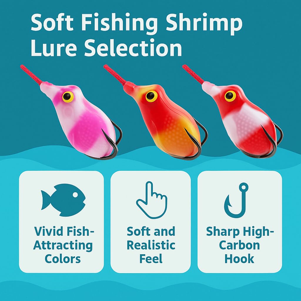 PetzLifeWorld Realistic Soft Frog Fishing Lure 1pc – Topwater Floating Frog Bait with Double Hooks – Weedless Design for Bass, Snakehead, Pike – Life-Like Action | Random Colour