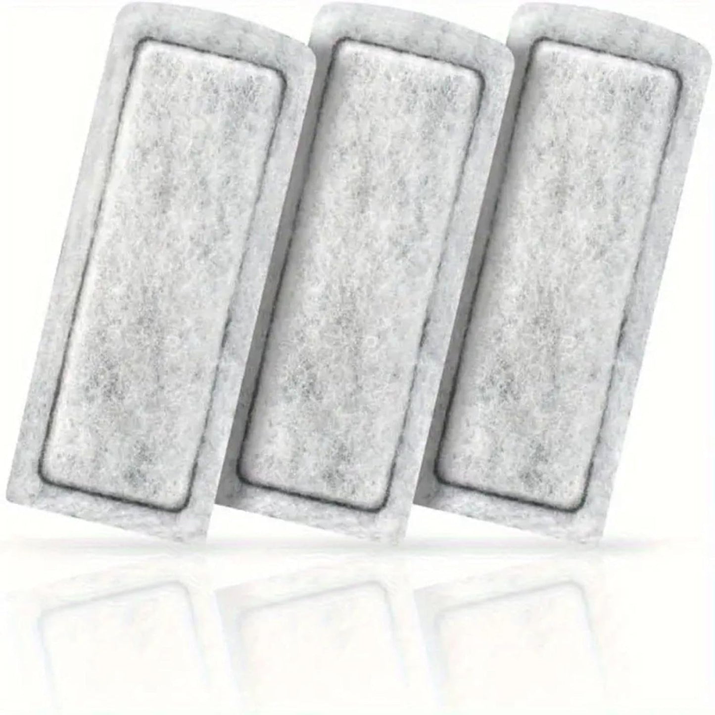 Sobo Hang On Filter Spare Filter Pad | Carbon Fiber Aquarium Filter Replacement Pad | Mechanical & Chemical Filtration for Freshwater & Saltwater Tanks (408H - 3 Pcs)