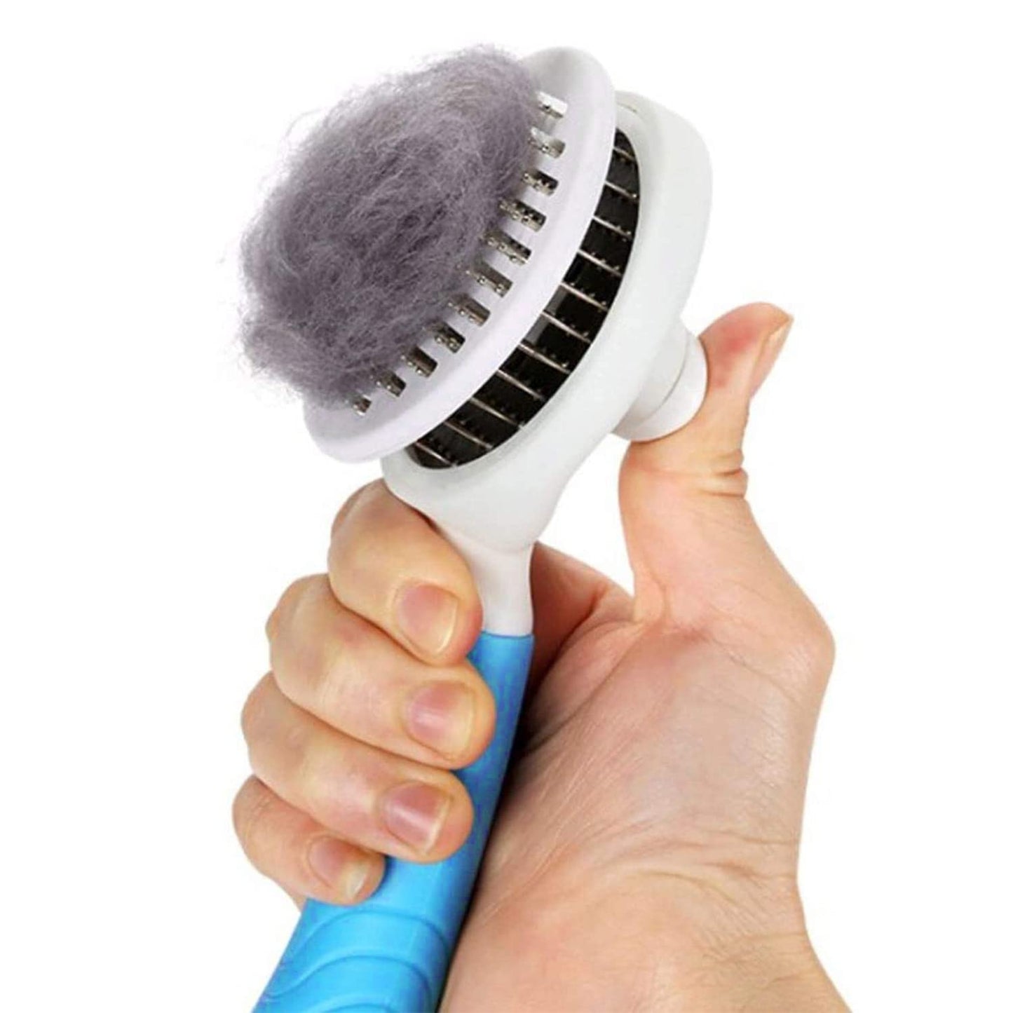 petzlifeworld Pet Grooming Brush Effectively Reduces Shedding by Up to 98% Professional Deshedding Tool for Dogs and Cats