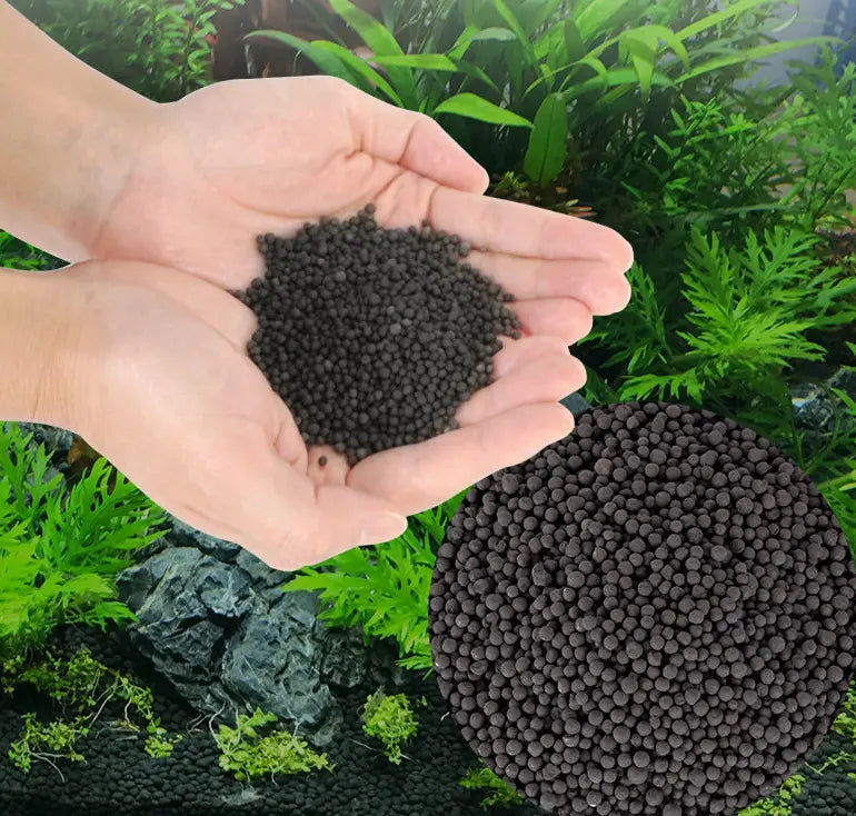 VAYINATO Black Valcano Mineral Rich Aquarium Soil | Clear Water | Plant Growth