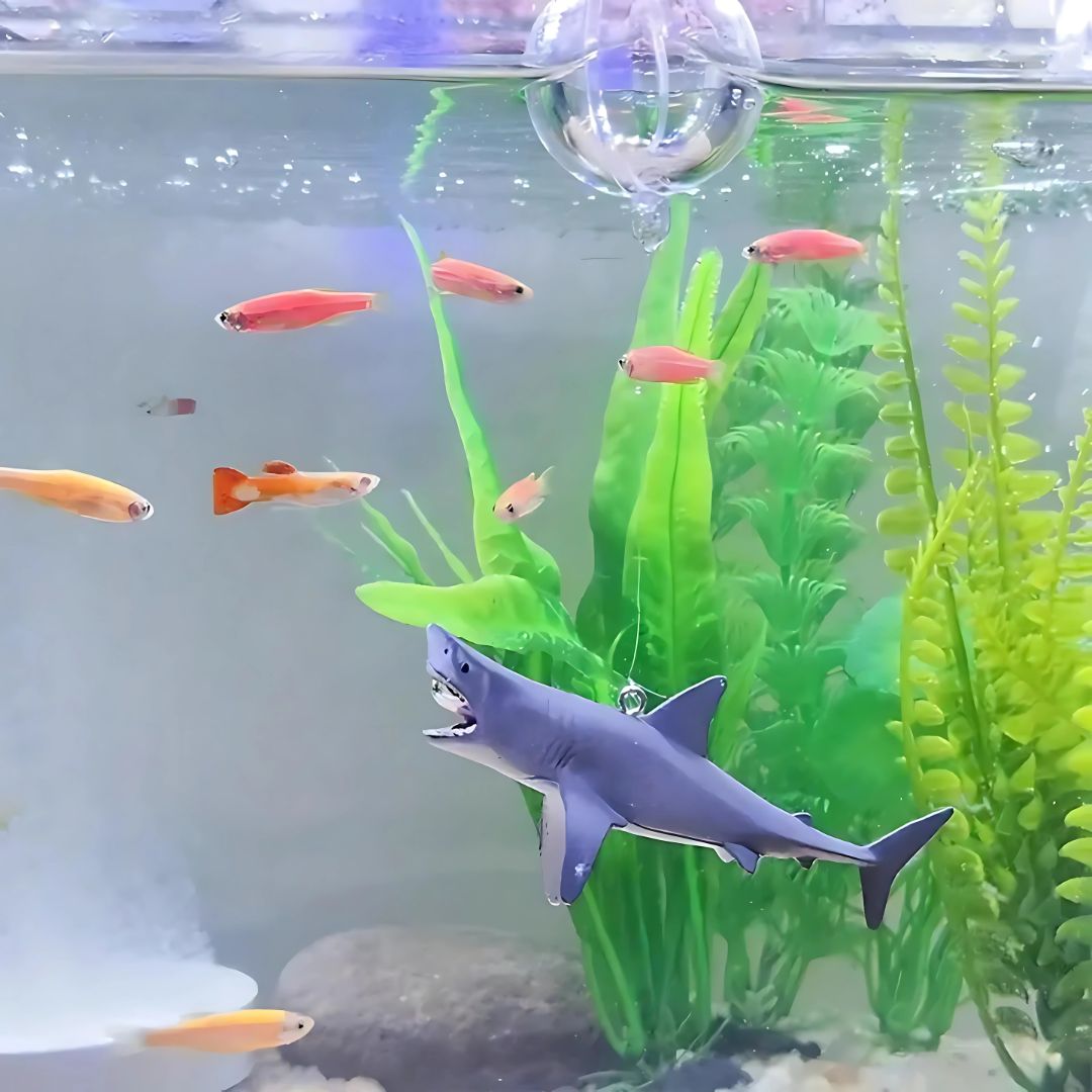 Petzlifeworld Pcs Floating Shark Aquarium Decorations Toys