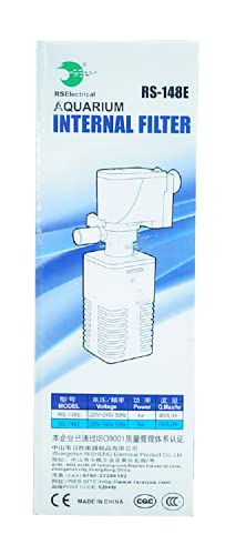 RS Electricals Aquarium Mini Fish Tank Internal Filter (RS-148E | 6W | 500L/H)