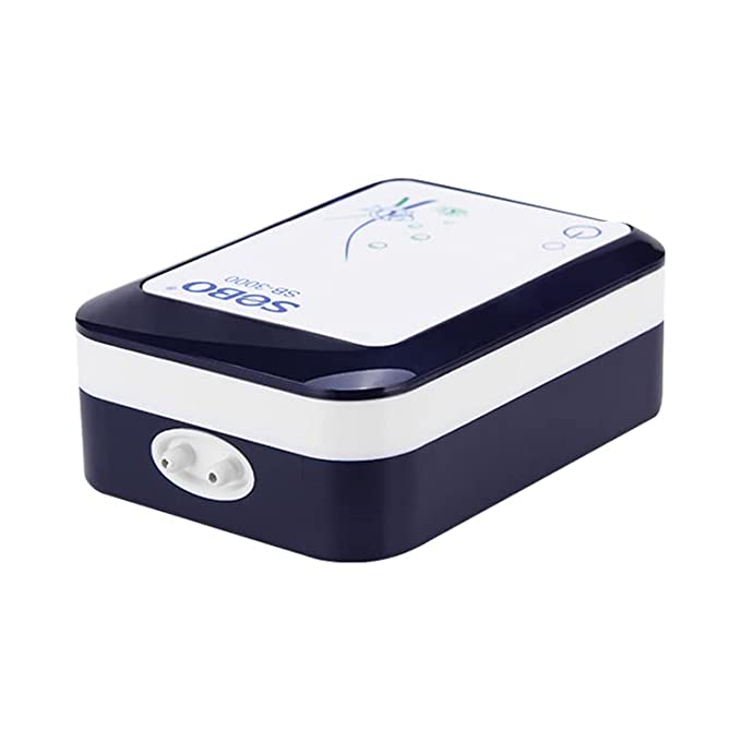 Sobo SB-3000 AC/DC Aquarium Fish Tank Air Pump | Power : 2.8W | Flow: 2x3L/Min