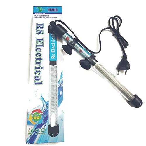 RS Electrical Semi Automatic 100 Watts High Glass Aquarium Heater with Standby Light Indicator and auto on/Off Facility