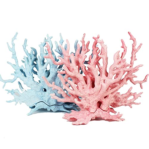 Petzlifeworld Aquarium Artificial Resin CRL Toy for Fish Tank Decoration (Blue)