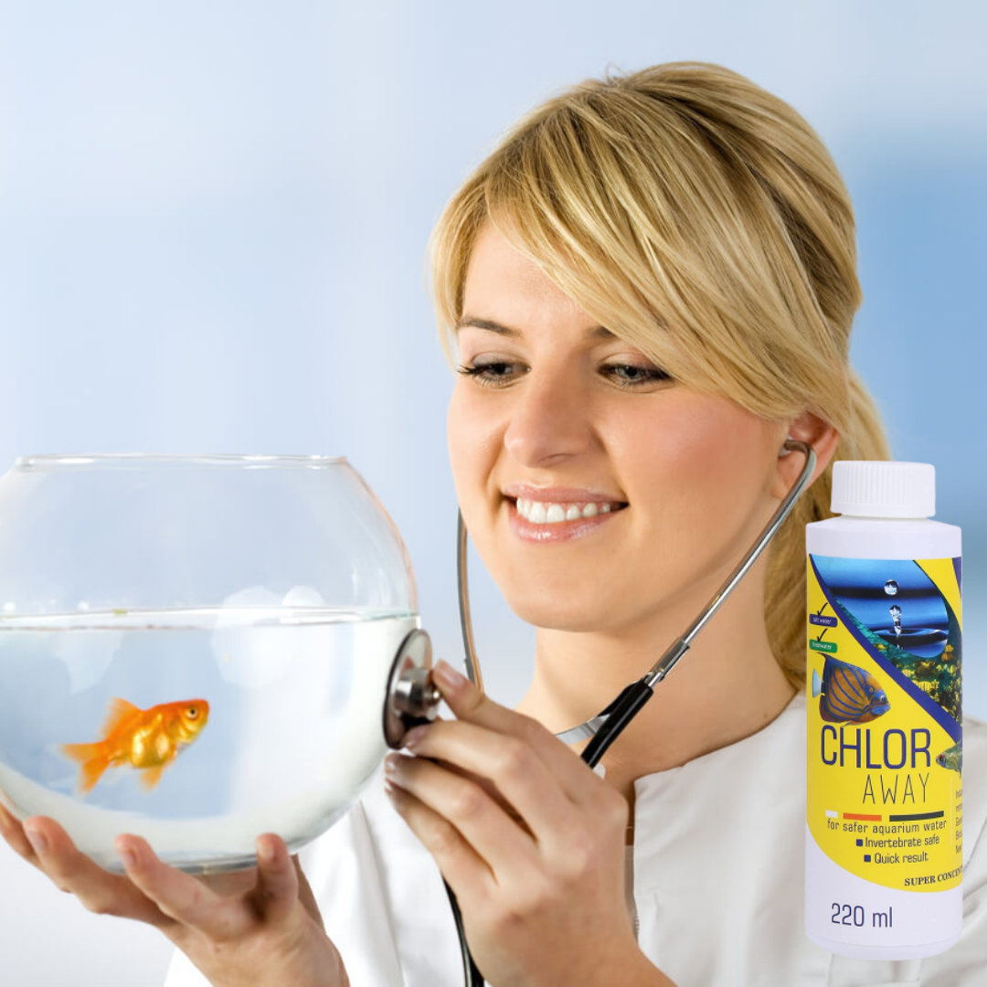 Aquatic Remedies Chlor Away Aquarium Fish Tank Water Chlorine Remover