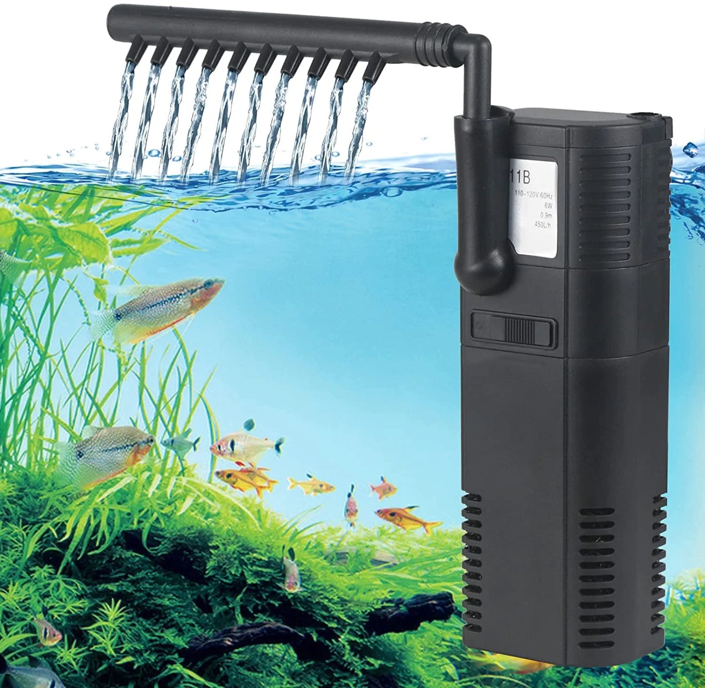 Sunsun Internal Filter HJ 532 Internal Filter & Pump (HJ-532 | 5W | 350H/L)