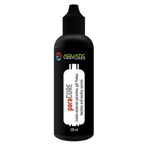 AQUATIC VENTUREZ Para Cure External | 120ml |Treats External Parasites ,Gill Flukes, Leeches, And Anchor Worms