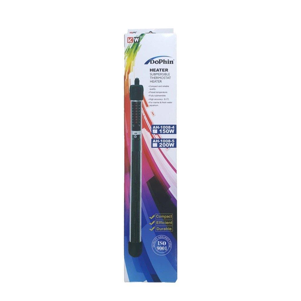 Dophin AH-1006 200W Heater Submersible Aquarium Immersion Heater - PetzLifeWorld