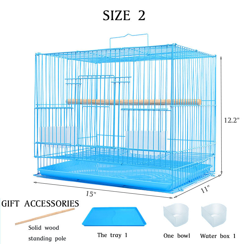 PetzLifeworld 1.5 Feet (18 Inch ) Small Birds Cage - PetzLifeWorld