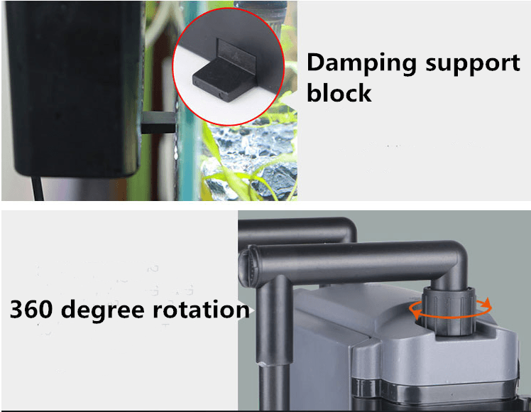 Sunsun Hang On External Canister Filter | HBL-803 | For upto 120L Aquarium - PetzLifeWorld