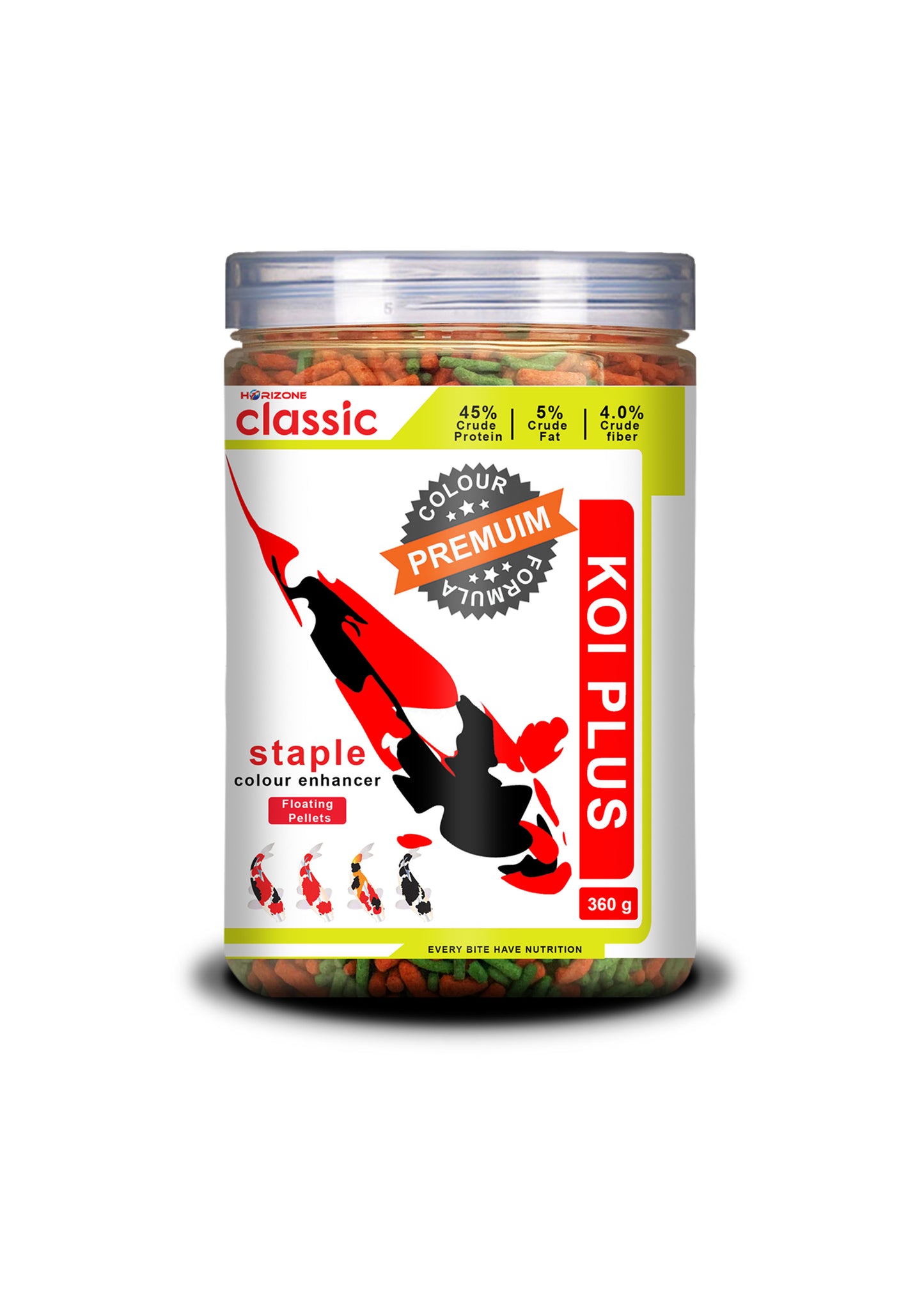 Horizone Classic Koi Plus Fish Food | Every Bite Have Nutrition