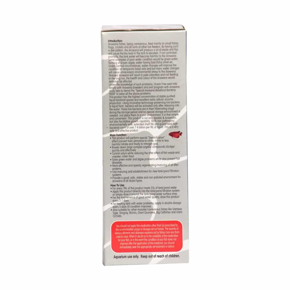 Ocean Free Special Beneficial Bacteria For Arowana 9000 120 ML