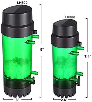 Qanvee LH Series Fluidized Moving Bed Filter / Bubble Bio Media Reactor - PetzLifeWorld