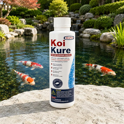 Petzlifeworld Koi Kure for Ornamental Koi Fish – 100ml & 500ml | Support for Koi Sleeping Disease | Helps Support Activity, Appetite & Recovery | Pond & Treatment Tank Use